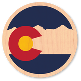 Colorado Flag Circle