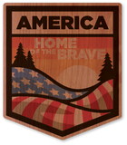 Home of the Brave Badge
