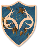 Blue Realtree Camo Shield