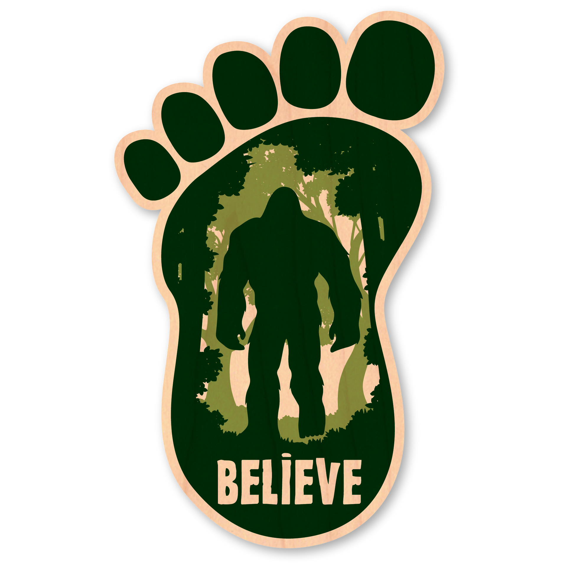 Bigfoot Believe-foot