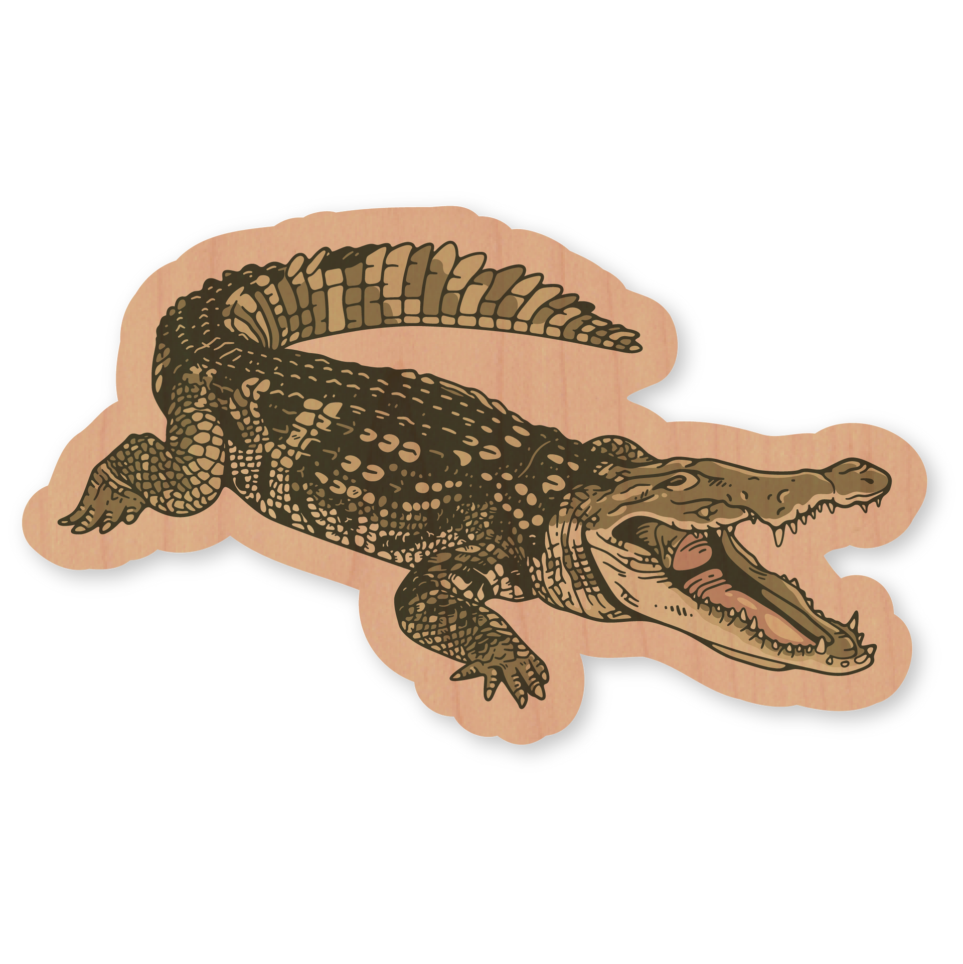 Realistic Salt Water Crocodile