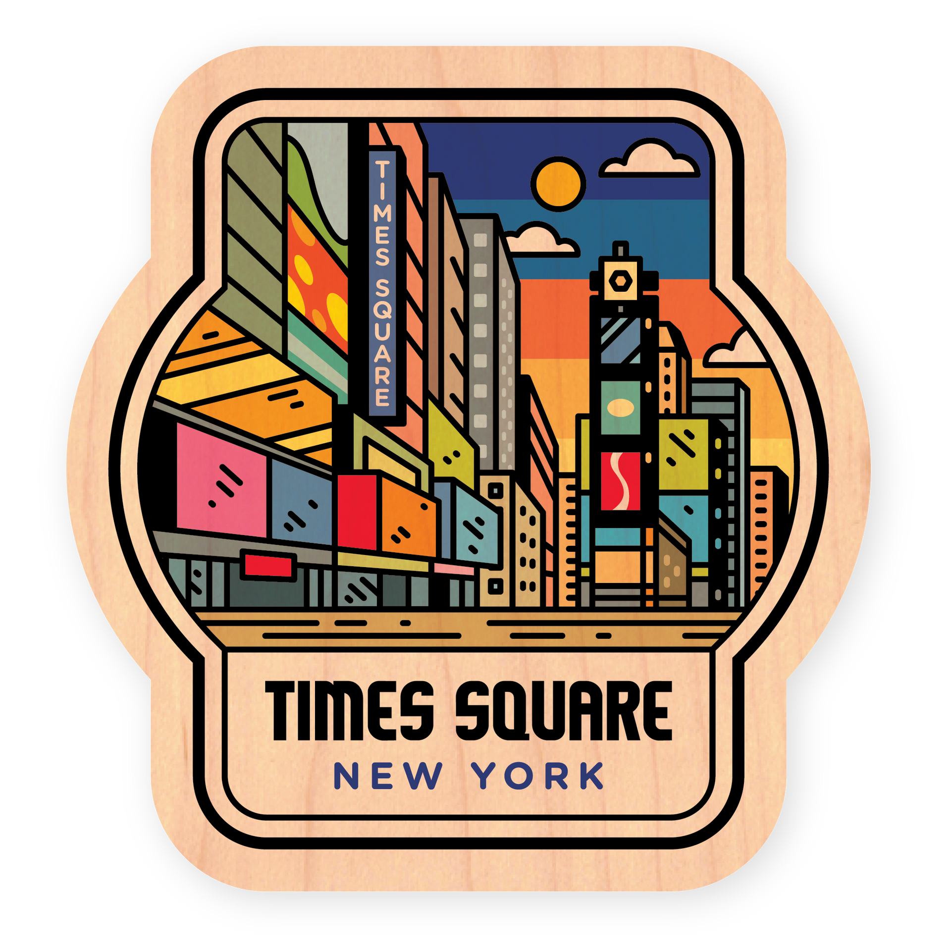 Times Square Badge