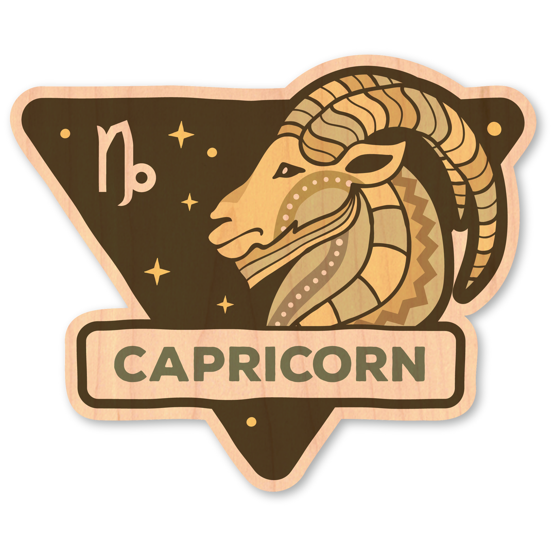 Capricorn Badge