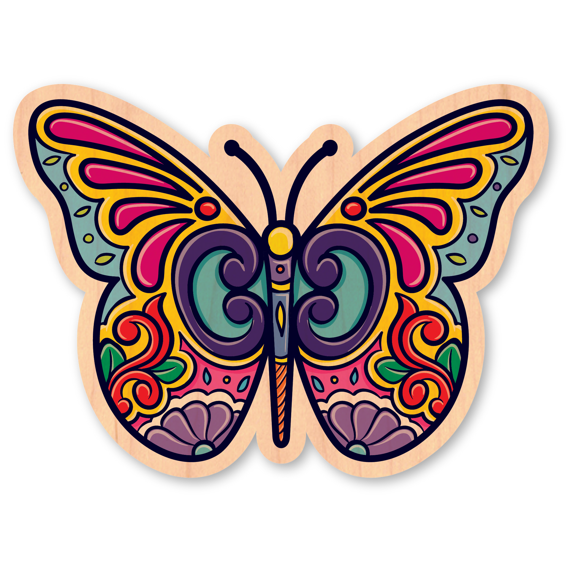 Floral Butterfly