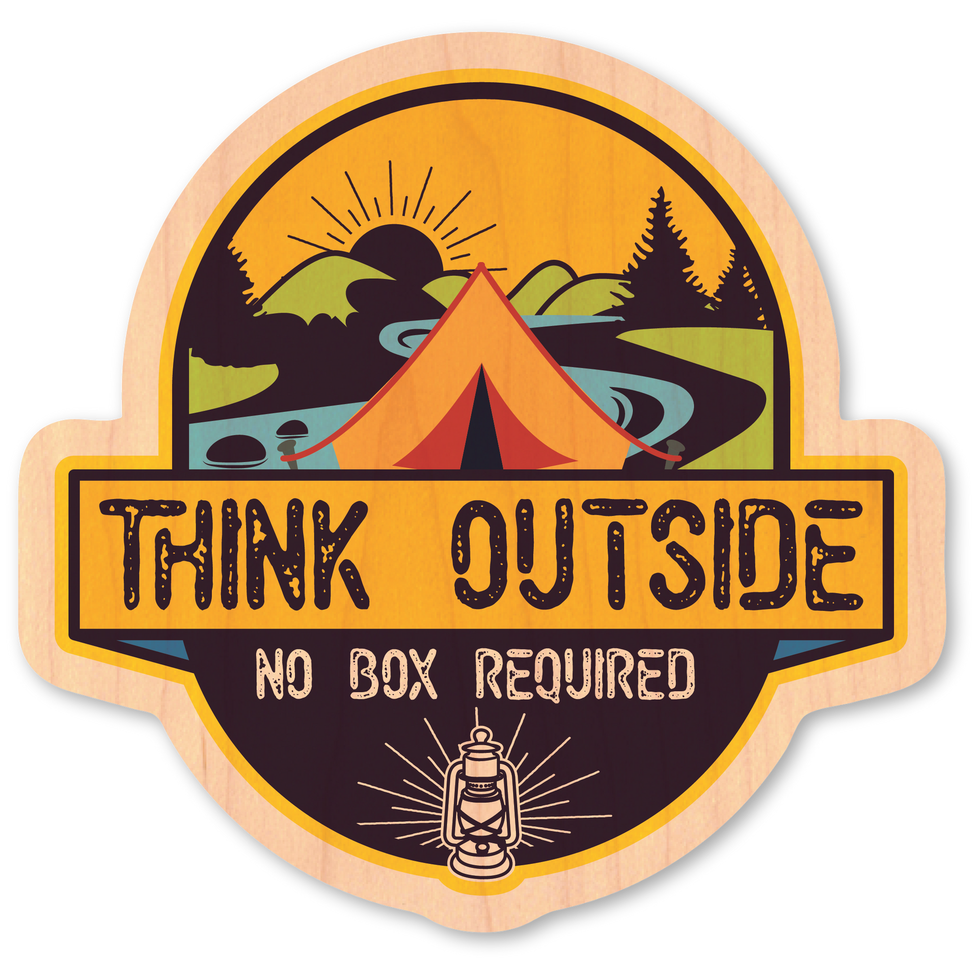 Think Outside Badge