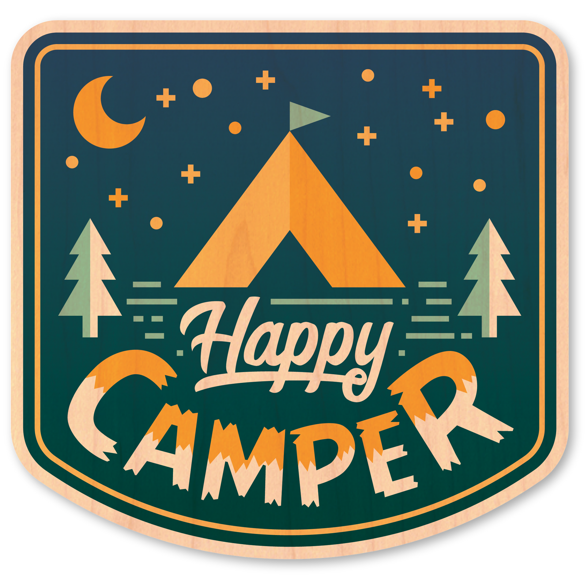 Happy Camper Badge