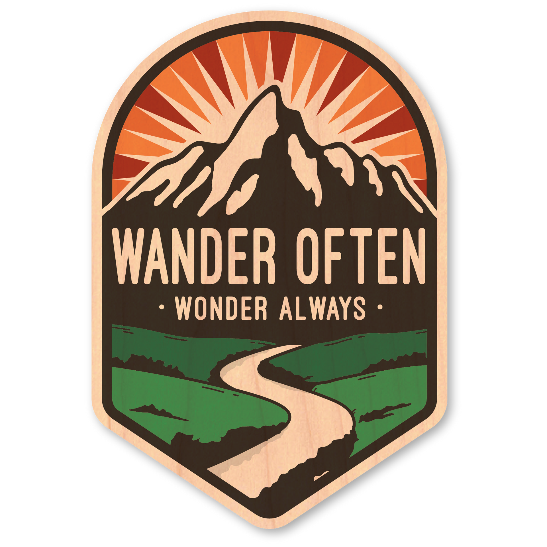 Wander Often Badge