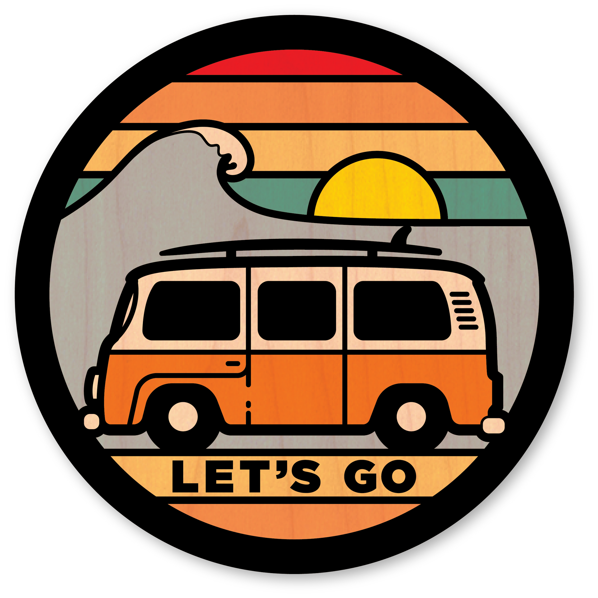 Let's Go Beach Van