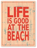 Color Life is Good at the Beach Badge