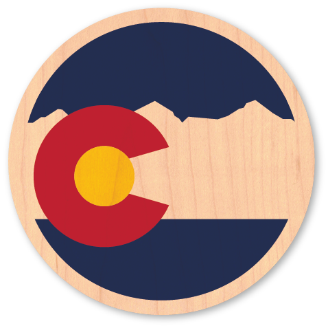 Colorado Flag Circle
