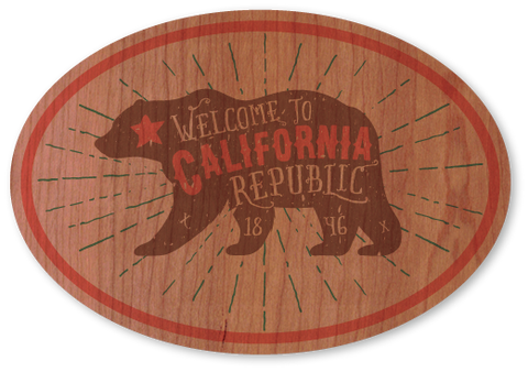 California Welcome Grizzly