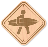 Surfer Crossing