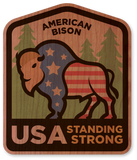 American Bison Badge