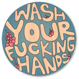 Blue Wash Your Hands