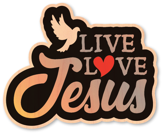 Jesus Sticker