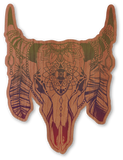 Color Cow Skull