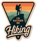 I'd Rather Be Hiking Badge