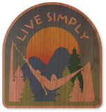 Live Simply Badge