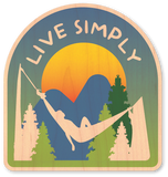 Live Simply Badge
