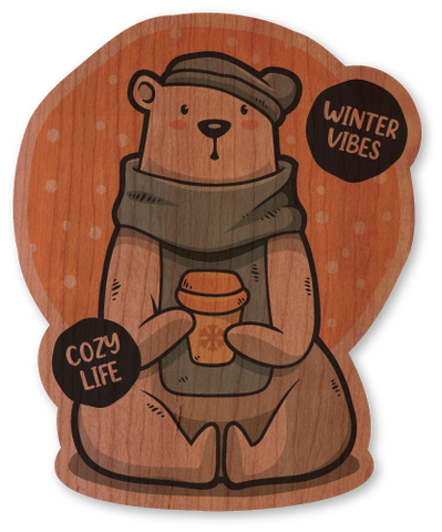 Winter Vibes Bear