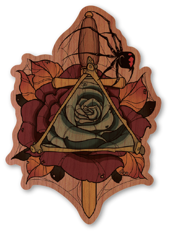 Color Dagger Rose